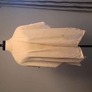 Loft oatmeal colored soft shoulder wrap